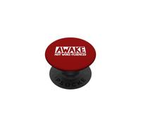 Anti-Woke Awake Non influenzato dal Woke PopSockets PopGrip Adesivo