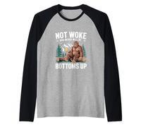 Anti-Woke per discorso libertà Dì di No a Wokeness Maglia con Maniche Raglan