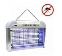 ZANZARIERA ELETTRICA 12 WATT 2 LAMPADE UV ANTI ZANZARE MOSCHE KILL PEST