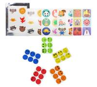 Anti Zanzare Patches, 10 piezas Repellente per zanzacare per Bambini,Cerotti Anti-zanzare Per Cartoni Animati, Anti zanzare Patches cerotti autoadesivi naturale repellente per bambini