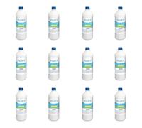ANTIALGHE LIQUIDO X PISCINE UNIVERSALE AZZURRANTE 1KG NON SCHIUMOGENO 12PZ