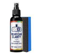 Antiappannamento per parabrezza, 120 ml, spray per la pulizia del parabrezza con | detergente per vetri auto e nebulizzazione - per parabrezza posteriore, parabrezza laterale, specchio moto