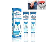Antibacterial Cream for Private Parts, Private Soothing Cream for Mam and Women, Deodorant and Antifungal Cream, Private Soft Cream, Intimate Soothing Cream, External Cream for Soothing- (2Pcs)