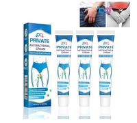 Antibacterial Cream for Private Parts, Private Soothing Cream for Mam and Women, Deodorant and Antifungal Cream, Private Soft Cream, Intimate Soothing Cream, External Cream for Soothing- (3Pcs)