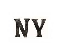 Antic Line Lettere NY elettrificate Lampadine Non Incluse