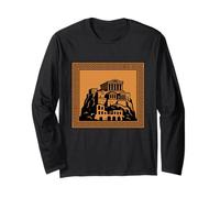 Antica Atene Acropoli Partenone Storia Greca Classica Maglia a Manica