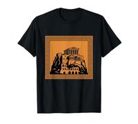 Antica Atene Acropoli Partenone Storia Greca Classica Maglietta