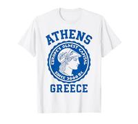 Antica Atene Grecia Atena Coin Emblema Storia Souvenir Maglietta