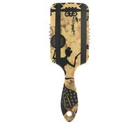 Antica bellezza cinese spazzole lisce per soffiare Progettato testa massaggiatore cuoio capelluto per la crescita dei capelli con manico ergonomico cepillo para cabello