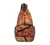 Antica borsa a tracolla con muro di mattoni indossata borsa a tracolla borsa a tracolla tracolla in vita marsupio uomo donna