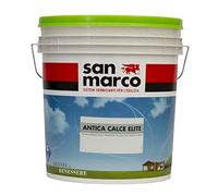 Antica calce elite pittura minerale per esterni-interni bianco lt 1