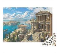 Antica città greca|| Puzzle Divertenti Per Tutta La Famiglia 38x26cm/1000pcs Adulti