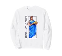 Antica dea con spighe di Grano - Demetra Felpa