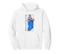 Antica dea con spighe di Grano - Demetra Felpa con Cappuccio