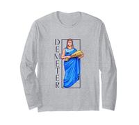 Antica dea con spighe di Grano - Demetra Maglia a Manica