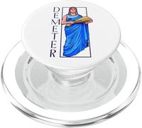 Antica dea con spighe di grano - Demetra PopSockets PopGrip per MagSafe