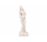 Antica dea greca Fortune / Tyche / Fortuna / statua di labastro fuso 30 cm