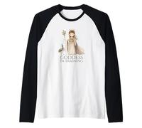 Antica dea Greca in Formazione - Grecia Mitologia Hera Maglia con Maniche Raglan