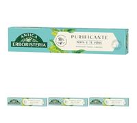 Antica Erboristeria Dentifricio Purificante Menta e Tè Verde 75 ml (Confezione da 4)