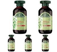 Antica Erboristeria - Shampoo Seboregolatore all'Ortica per Capelli Grassi, Formula Vegan Senza Siliconi, 250ml (Confezione da 5)