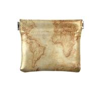 Antica Mappa Vintage PU Pelle Cambiamento Borsa Portatile Organizzazione Borse per le Donne