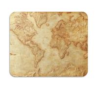 Antica mappa vintage scolapiatti con tappetino resistente al calore assorbente terra diatomacea tappetino decorazione per piano di lavoro della cucina 60 x 50 cm