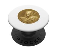 Antica Moneta d'Oro - Alessandro Magno PopSockets PopGrip Adesivo