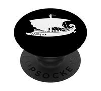 Antica nave a vela greca PopSockets PopGrip Adesivo