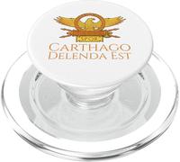 Antica Roma Latina Citazione SPQR Eagle - Carthago Delenda Est PopSockets PopGrip per MagSafe