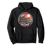 Antica Roma Monumenti E Vacanze Italia Felpa con Cappuccio
