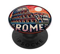 Antica Roma Monumenti E Vacanze Italia PopSockets PopGrip Adesivo