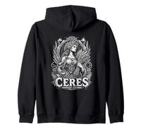 Antica Romana Ceres Raccolta Dea ETERNA Felpa con Cappuccio