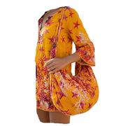 Antica Sartoria - Borsa a tracolla Modamare Shopper estiva foderata | Miro Boho Chic Borsa Donna Casual Leggera Stile Mediterraneo Costa Amalfitana, arancione