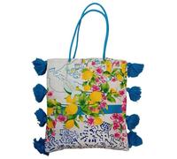 Antica Sartoria - Borsa a tracolla Modamare Shopper estiva foderata | Miro Boho Chic Borsa Donna Casual Leggera Stile Mediterraneo Costa Amalfitana, Positano