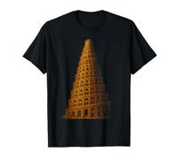 Antica Torre di Babilonia Illustrazione Maglietta