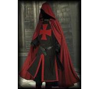 Antica tunica e mantello massonica / cavalieri templari / regalia massonica