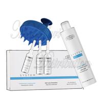 Anticaduta System Kit shampoo + fiale + massaggiatore Technique