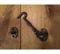 Anticas - Gancio a vento, chiusura come antico, stalla per porta, gancio per trappola kayüthaken