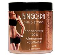 Anticellulite Concentrato di cannella e caffeina con l-carnitina 250g BINGOSPA
