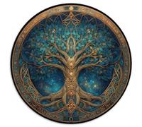 Antiche Rune Norrene Jigsaw Puzzle 1000pcs (67.5x67.5cm) Adulti Albero del mondo Puzzle Gioco EduGattoivo Decorazioni Per La Casa