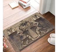 Antichi Dei Egizi Zerbino Di Benvenuto Divertenti Tappeto Ingresso Casa Lavabile Tappeti D'Ingresso Per Interno Balcone Terrazzo 40X60 Cm