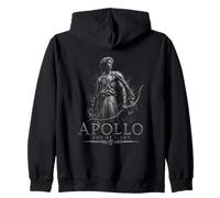Antico Apollo Dio della Luce Mitologia Greca Felpa con Cappuccio