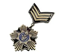 Antico appassionato marziale distintivo valore storico emblemi da collezione distintivo spilla in metallo per vestiti decorazione antico, Misura unica, come descritto