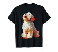 Antico cane da pastore inglese con grafica per animali domestici vecchio cane da pastore inglese Maglietta