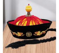 Antico cappello da imperatore cinese Cappello per uomo Copricapo Cappello da