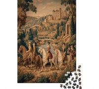 Antico castello francese di epoca medievale Puzzle Per Adulti || 70x50cm/1000pcs Puzzle Giochi EduGattoivi,decorazioni Per La Casa