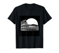Antico Colosseo Romano Architettura Classica Arte Maglietta