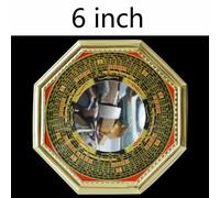 Antico Concavo Bagua Specchio Cinese Feng Shui Talismano Energia Ornamenti