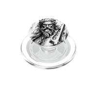 Antico Dio del Mare Tridente Mitico Guerriero Poseidone Arte PopSockets PopGrip per MagSafe
