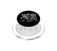 Antico dio sumero mesopotamico Ninurta contro Anzu Monster PopSockets PopGrip per MagSafe